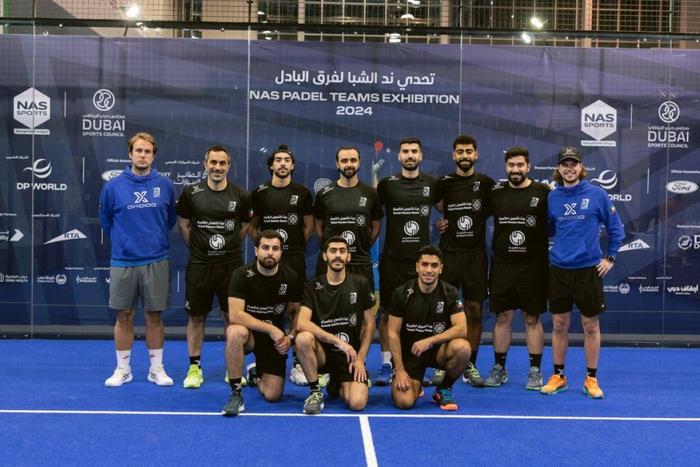 Kuwait padel team impresses with second place at tourney.