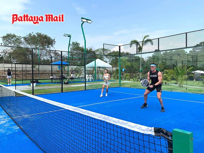 Pattaya sports enthusiasts excited about new Padel sport trend.