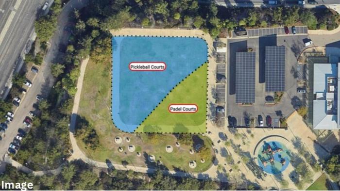 Exciting plans for new sports courts at Carmel Valley Park